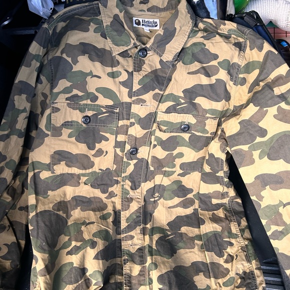 BAPE button up jacket - XL used from Official Bape Store - Picture 2 of 2
